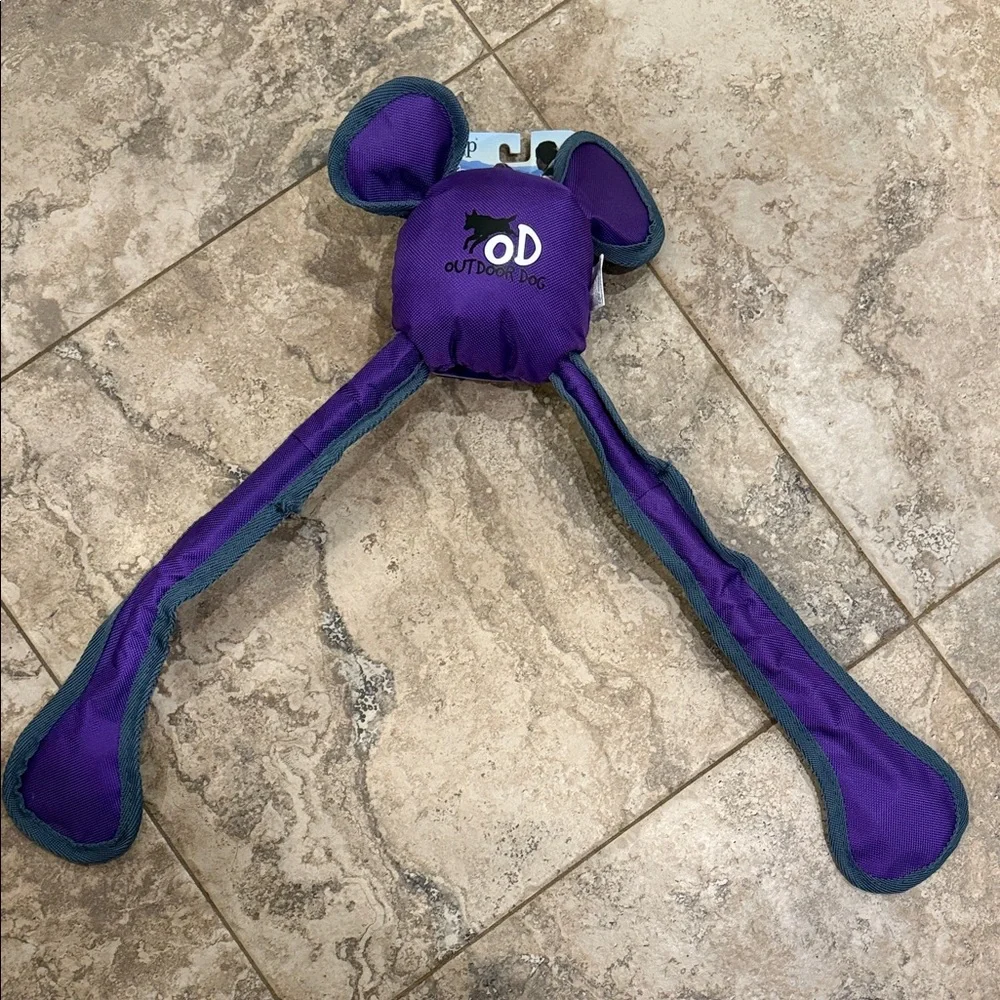 Purple Dog Toy with Treats